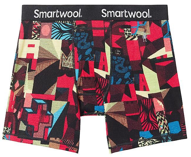 SMARTWOOL - MEN S MERINO PRINT BOXER BRIEF BOXED