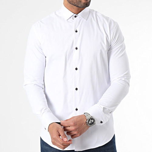 Chemise Manches Longues Blanc