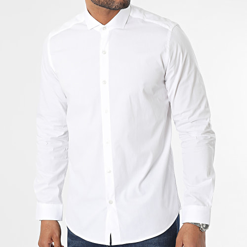 Chemise Manches Longues Blanc