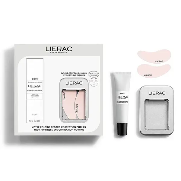 Lierac DIOPTI Coffret Routine Regard Correction Poches - Diopti Poches + Patchs yeux