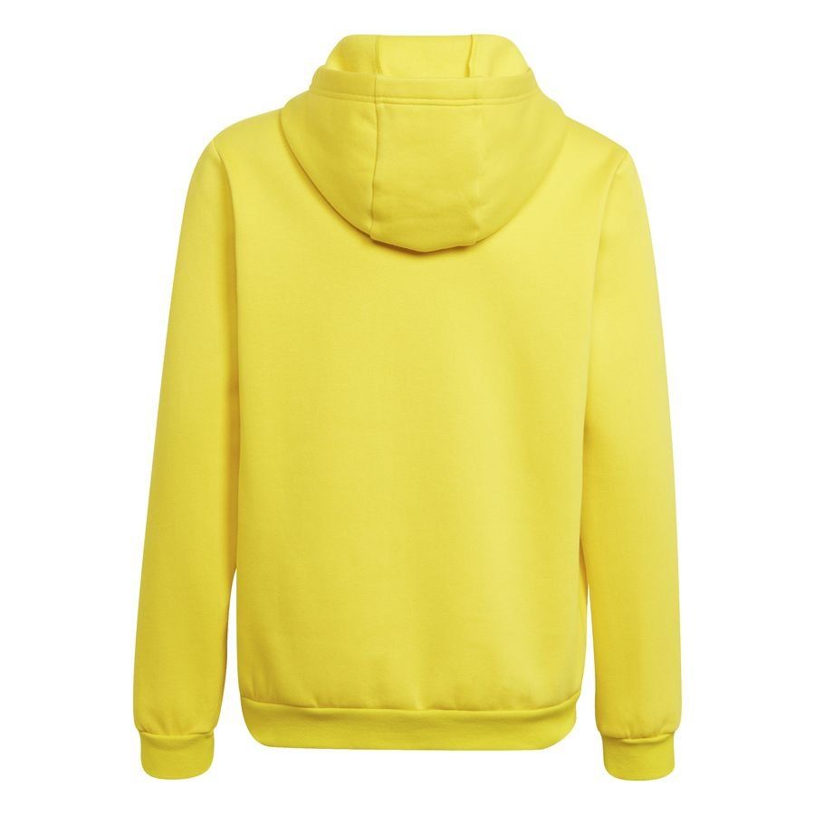 adidas Entrada 22 Sweat à Capuche - Jaune/Noir Enfant