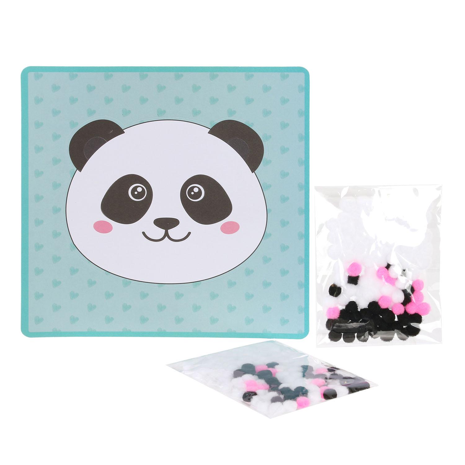 JEU EDUCATIF POMPONS A COLLER X200 PIECES