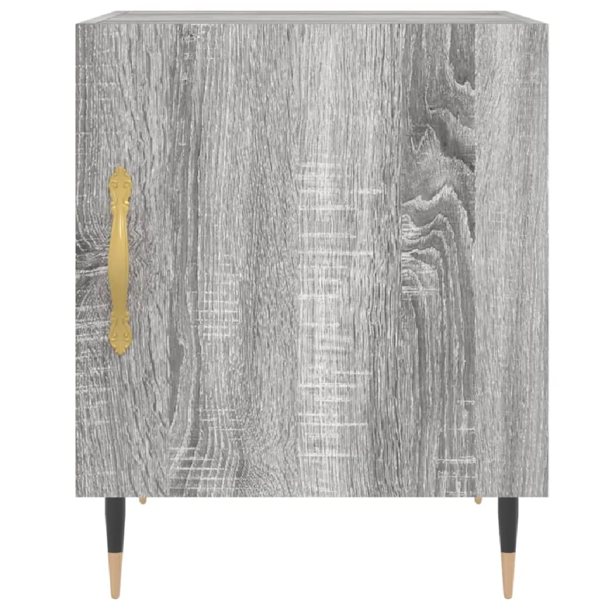 VIDAXL Tables de chevet 2 pcs - Sonoma gris