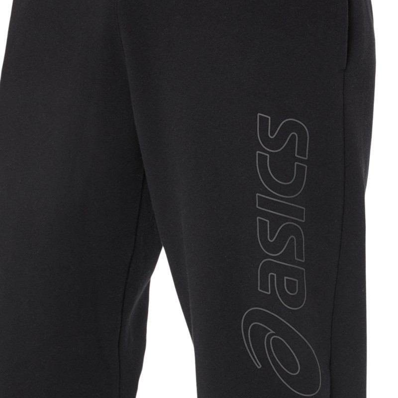 Pantalon de survêtement molleton Asics logo sweatpant noir
