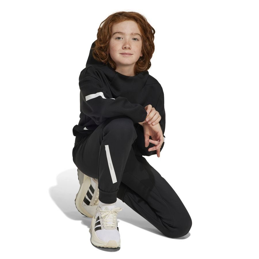 adidas Sweat à Capuche Z.N.E. - Noir/Blanc Enfant
