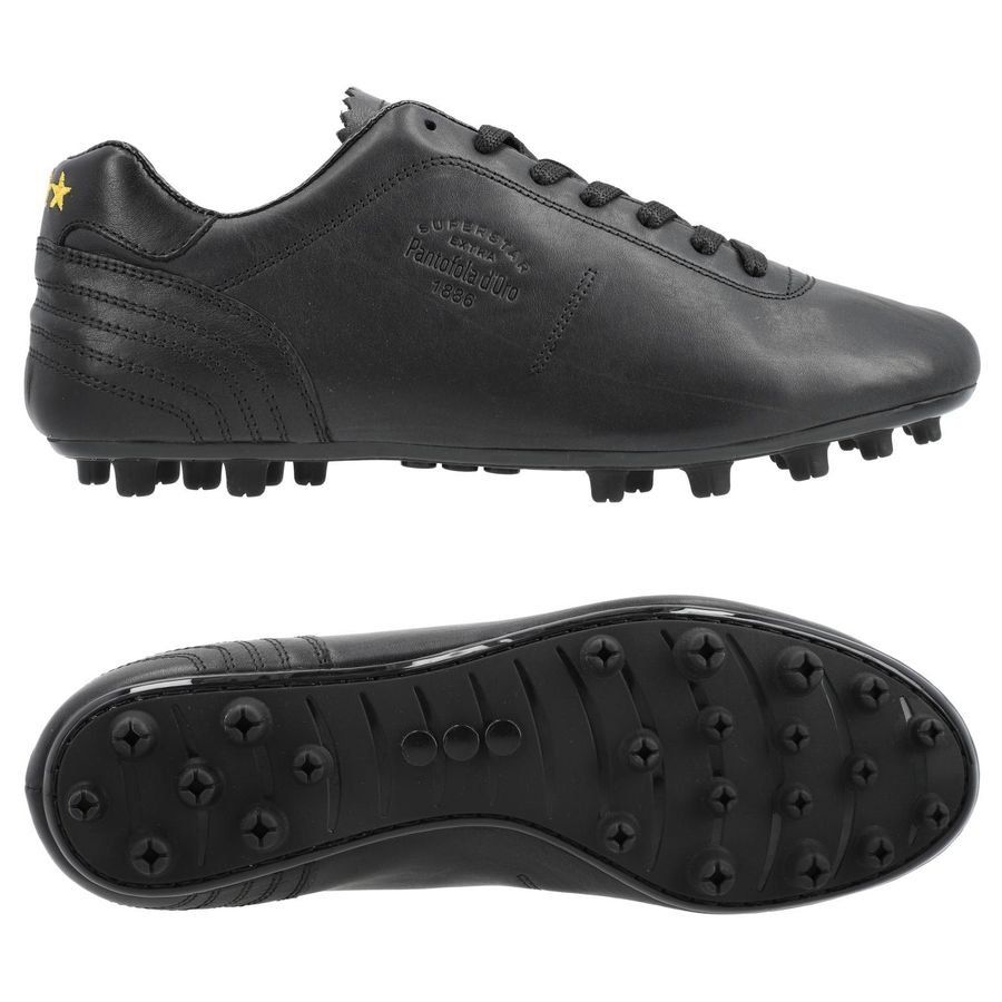 Pantofola d'Oro Lazzarini 2.0 Cuir FG - Noir