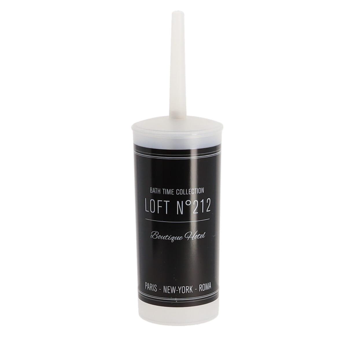 BROSSE WC IMPRIMEE NEO RETRO NOIR