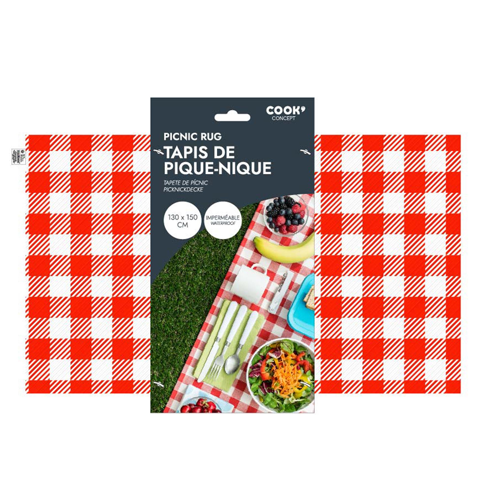 TAPIS DE PIQUE NIQUE 150X130CM