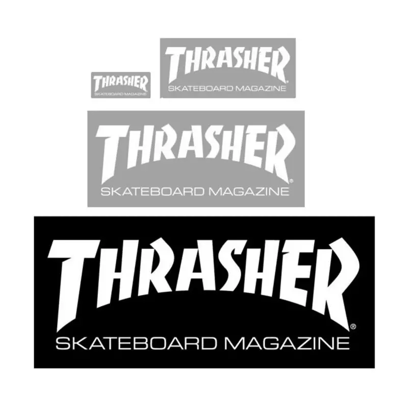 Stickers THRASHER (Pack De 25) Skate Mag Super