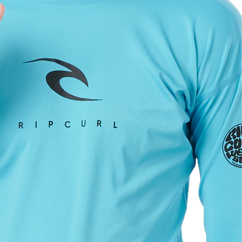 LYCRA Enfant RIP CURL CORP Manches Longues BLUE