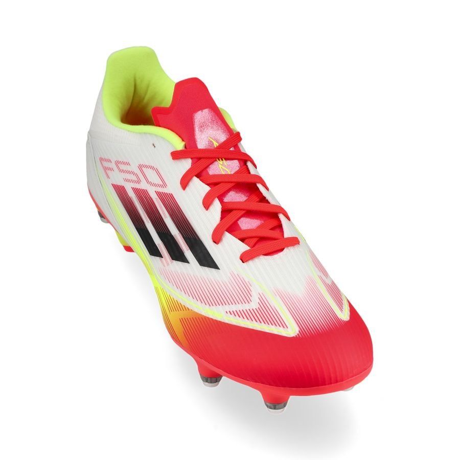 adidas F50 League SG Pure Victory - Blanc/Noir/Jaune