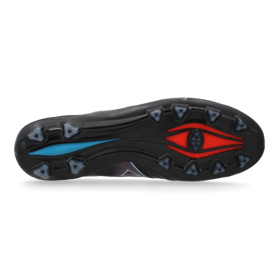 Mizuno Alpha Elite FG/AG Black Pack - Noir/Rouge/Bleu
