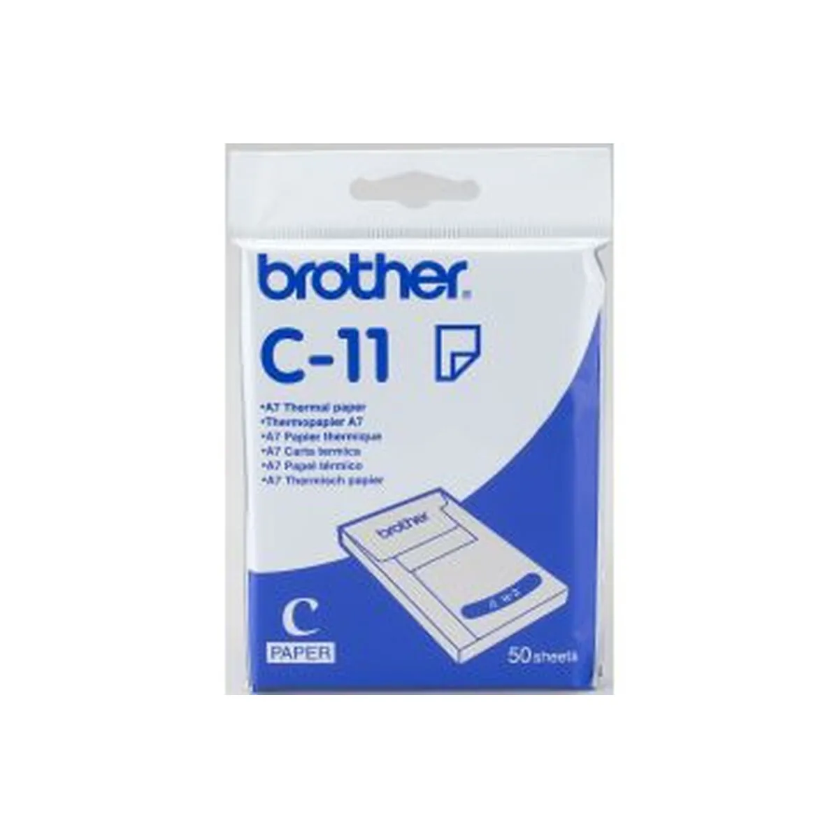 Rouleau Papier Thermique Brother C-11