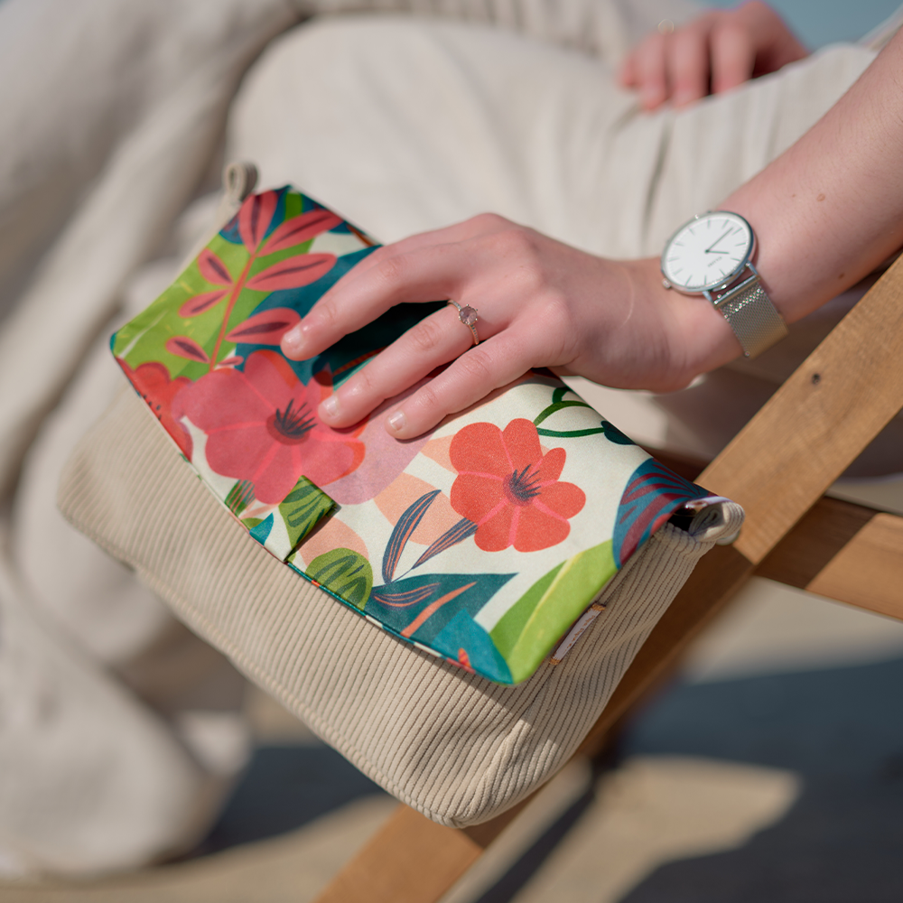Rabat Sac Compagnon Fleurs Des Iles