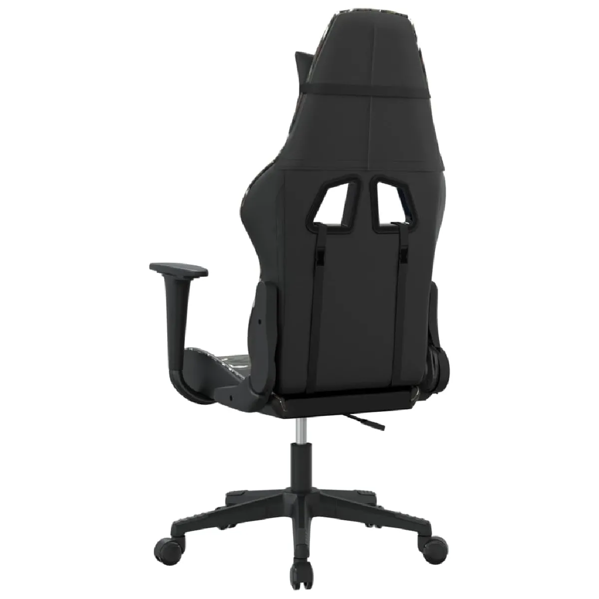 VidaXL Chaise de jeu Noir/Camouflage