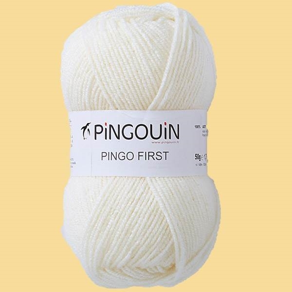 Sachet de 10 pelotes Pingo First Ecru