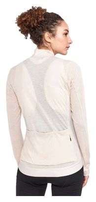 Maillot Manches Longues Craft Core Bike Essence Femme Beige