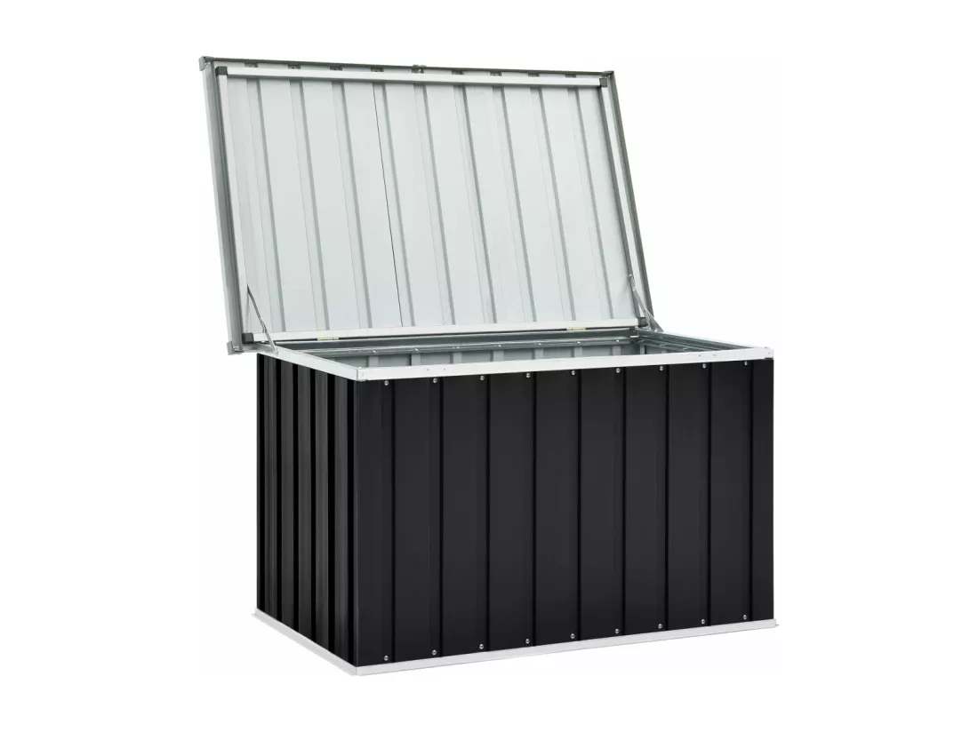 Prolenta Premium - Boîte de rangement de jardin Anthracite 109x67x65 cm