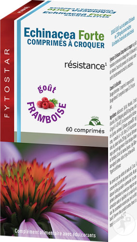 Fytostar Echinacée Forte Résistance 60 Comprimés À Croquer