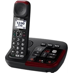 Téléphone sans fil Panasonic Telephone fixe sans fil noir