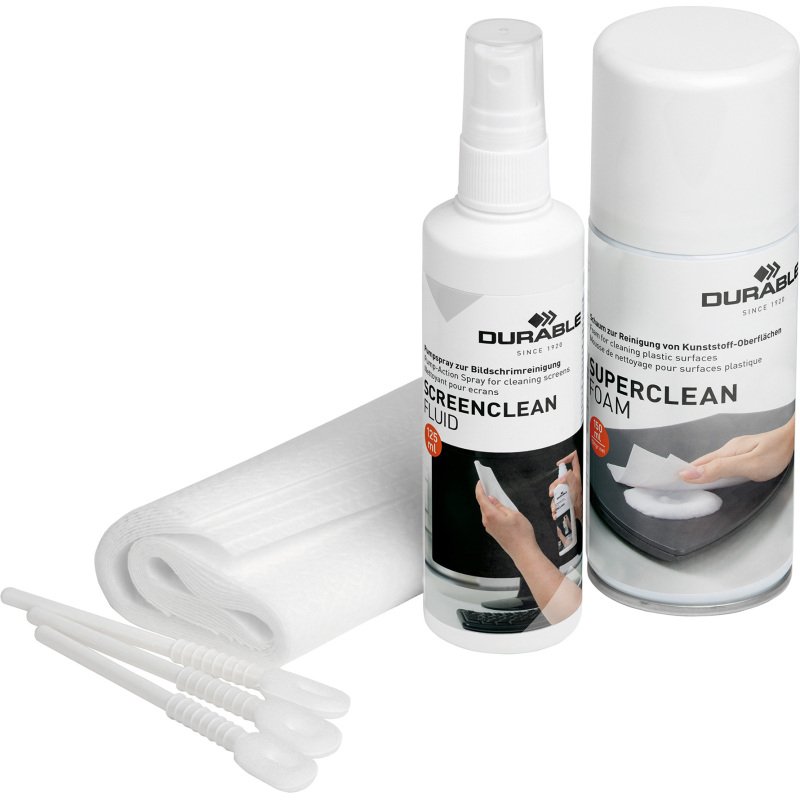 Kit de nettoyage pour écran/surface PC CLEANING KIT