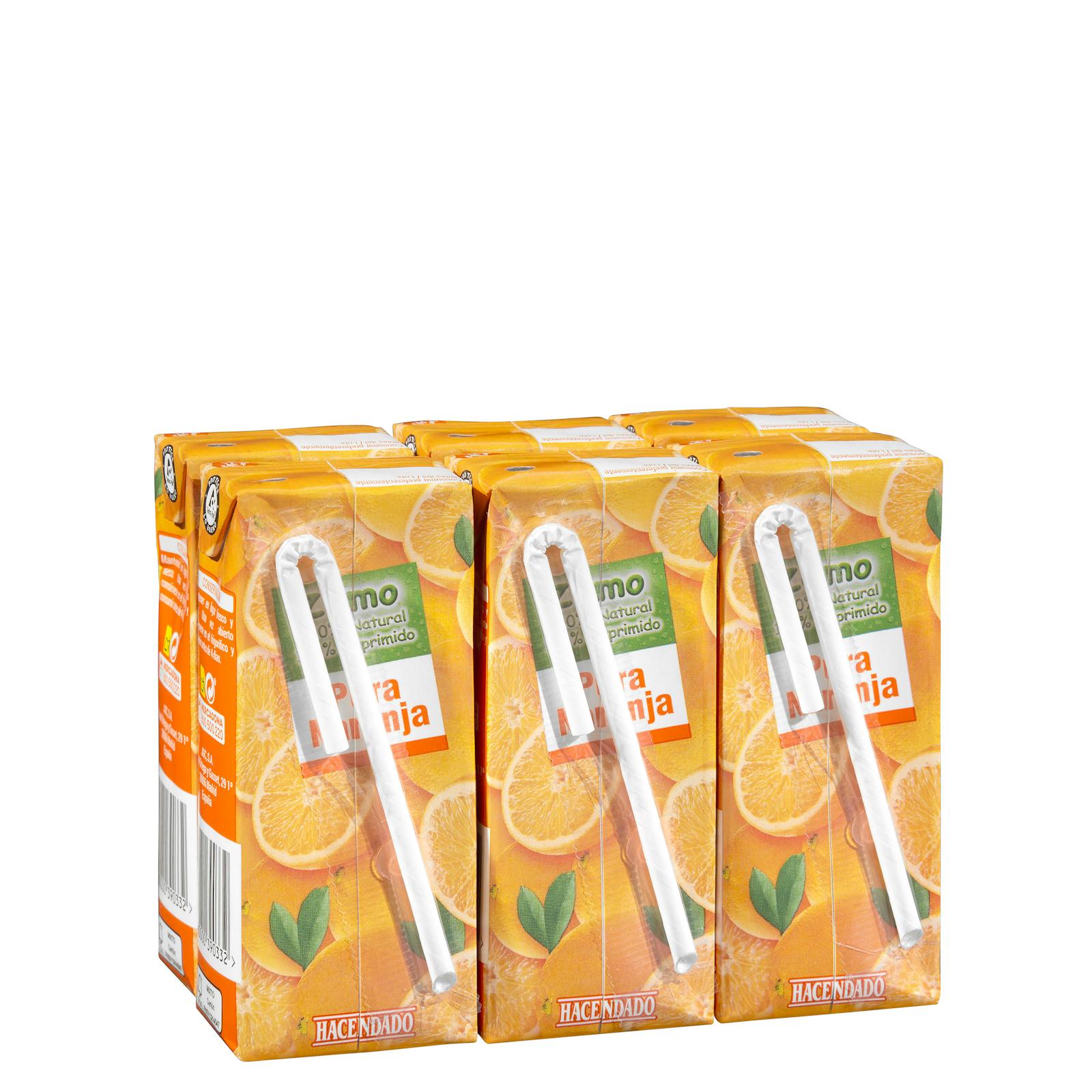 Jus d'orange pur Hacendado