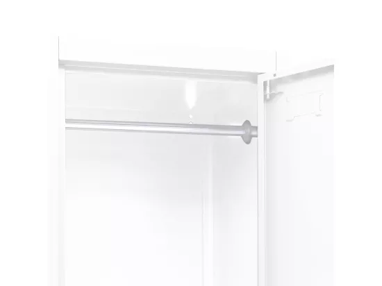 Armoire à casiers Blanc 38x45x180 cm Acier