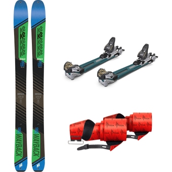 K2 Wayback Jr   Marker F5 Jr Tour inkl. Stopper   Smart Glue Fell 22/23 Tourenski mit Bindung Kinder