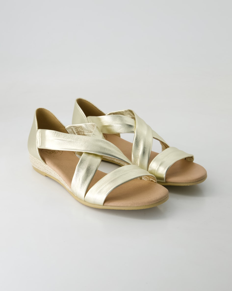 Terry Isabella Sandalen in Gold