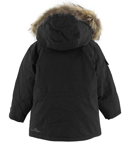 Ver de Terre Daunenjacke m. Fell - Eskimo- Schwarz