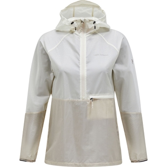 Peak Performance Lightweight Anorak Windbreaker Sand Fog / Vintage White Damen