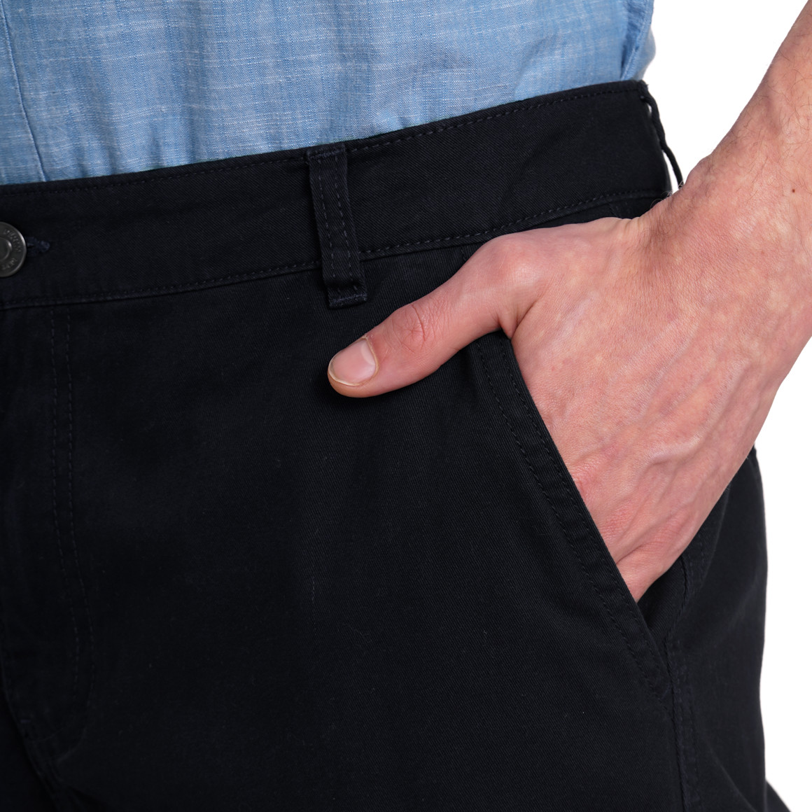 VanVaan Denim Herren Cargoshorts aus Bio-Baumwolle dunkelblau