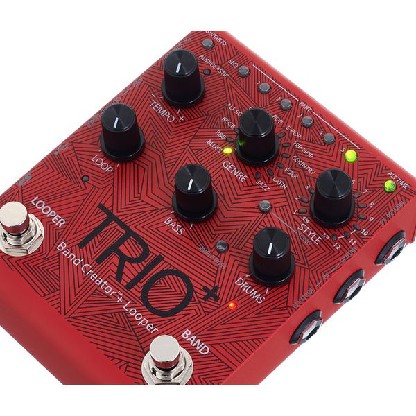Digitech Trio+ Band Creator satin red