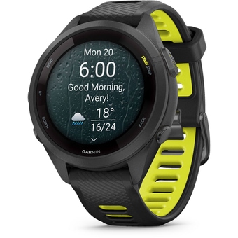 Garmin Forerunner 265S 42 mm Sportuhr Schwarz