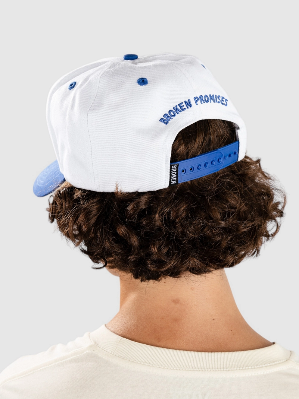 Broken Promises Fragile Cap white/blue