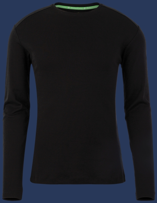 T-Shirt Men STMLR LuNitGTec, Schwarz