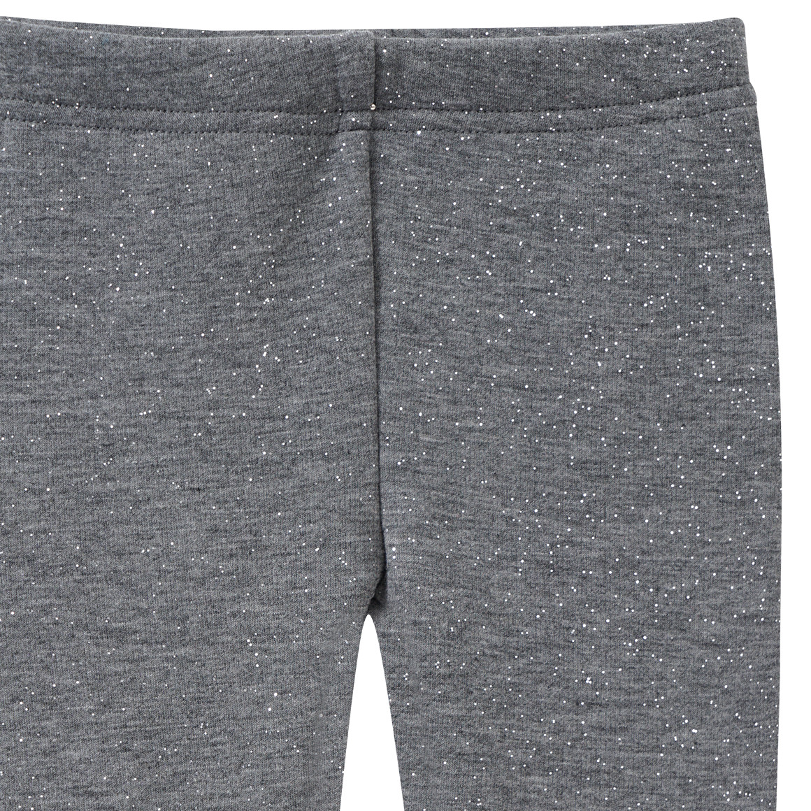 Topomini Baby Thermo-Leggings mit Glitzer dunkelgrau