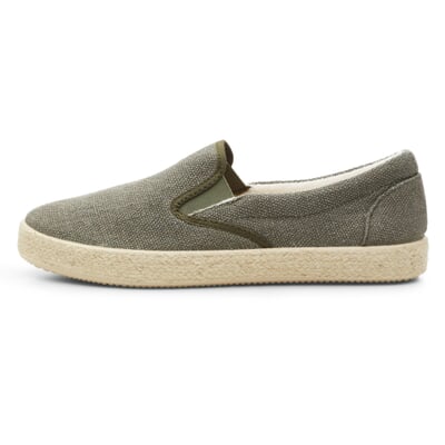 Herren-Hanfslipper, Khaki