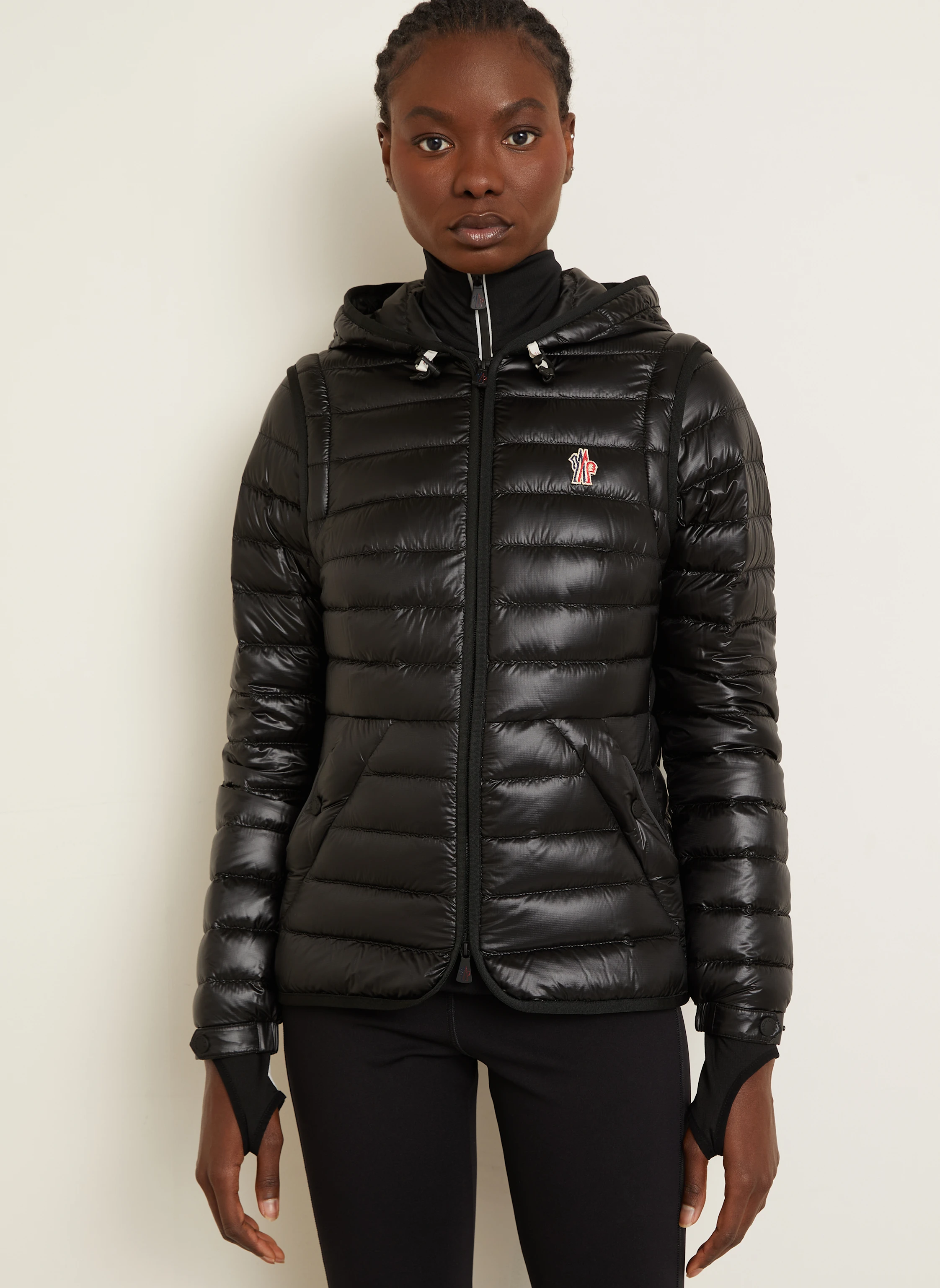 MONCLER GRENOBLE Daunenjacke KARURA mit abnehmbaren Ärmeln