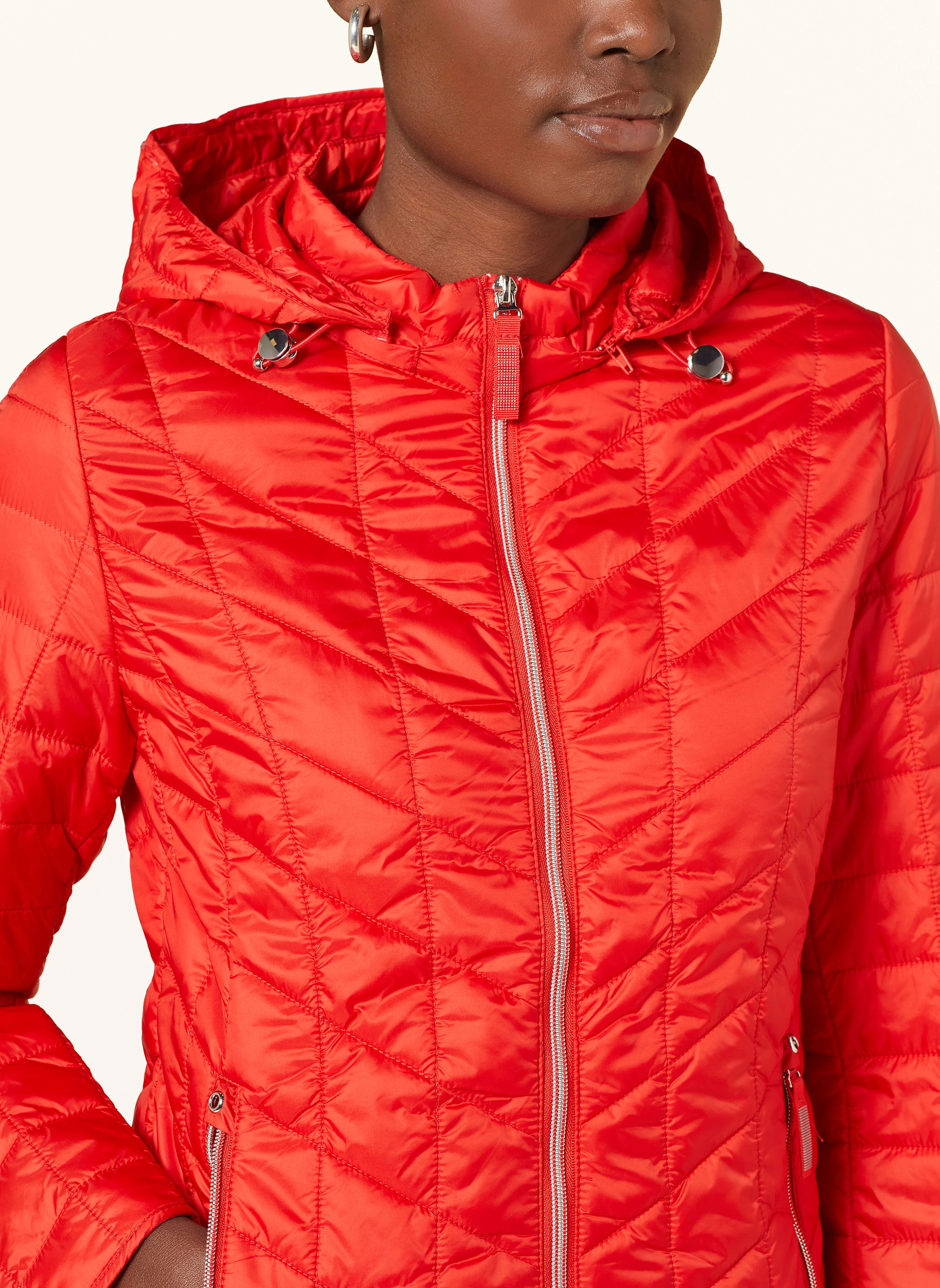 Betty Barclay Steppjacke mit abnehmbarer Kapuze