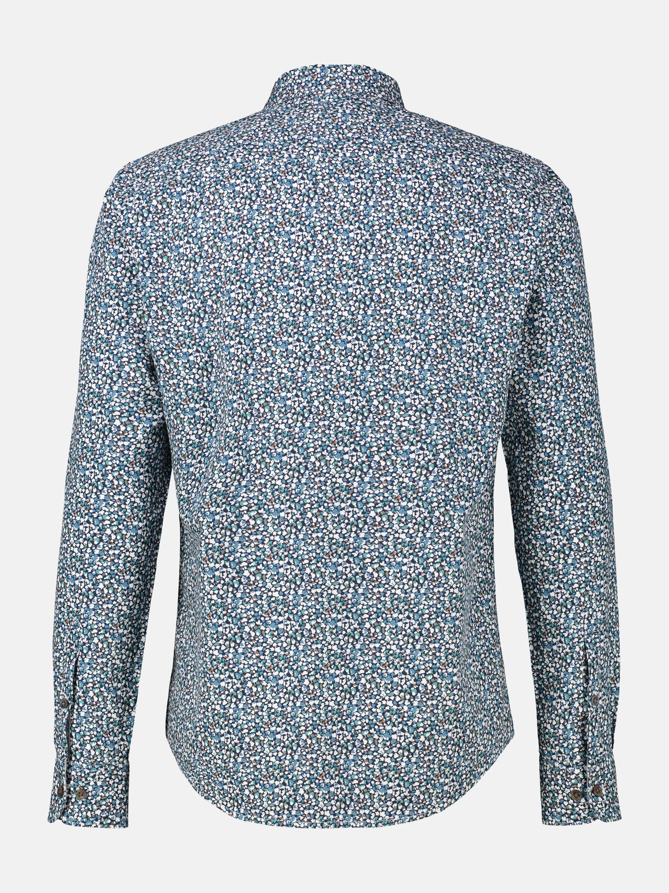 Herren Langarmhemd, modern gemustert