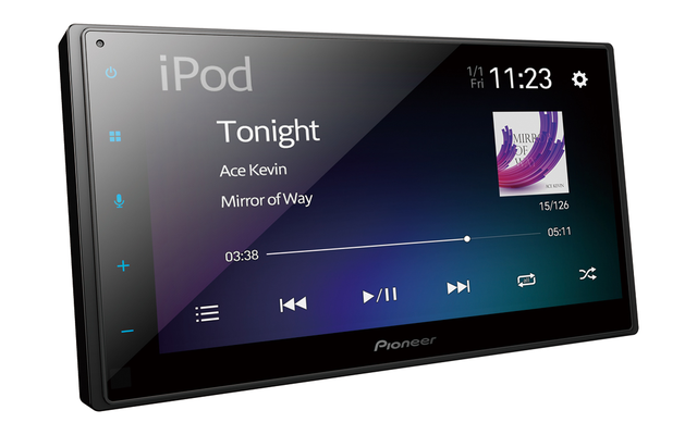 Pioneer 6,8-Smartphone-Radio mit DAB, Apple CarPlay