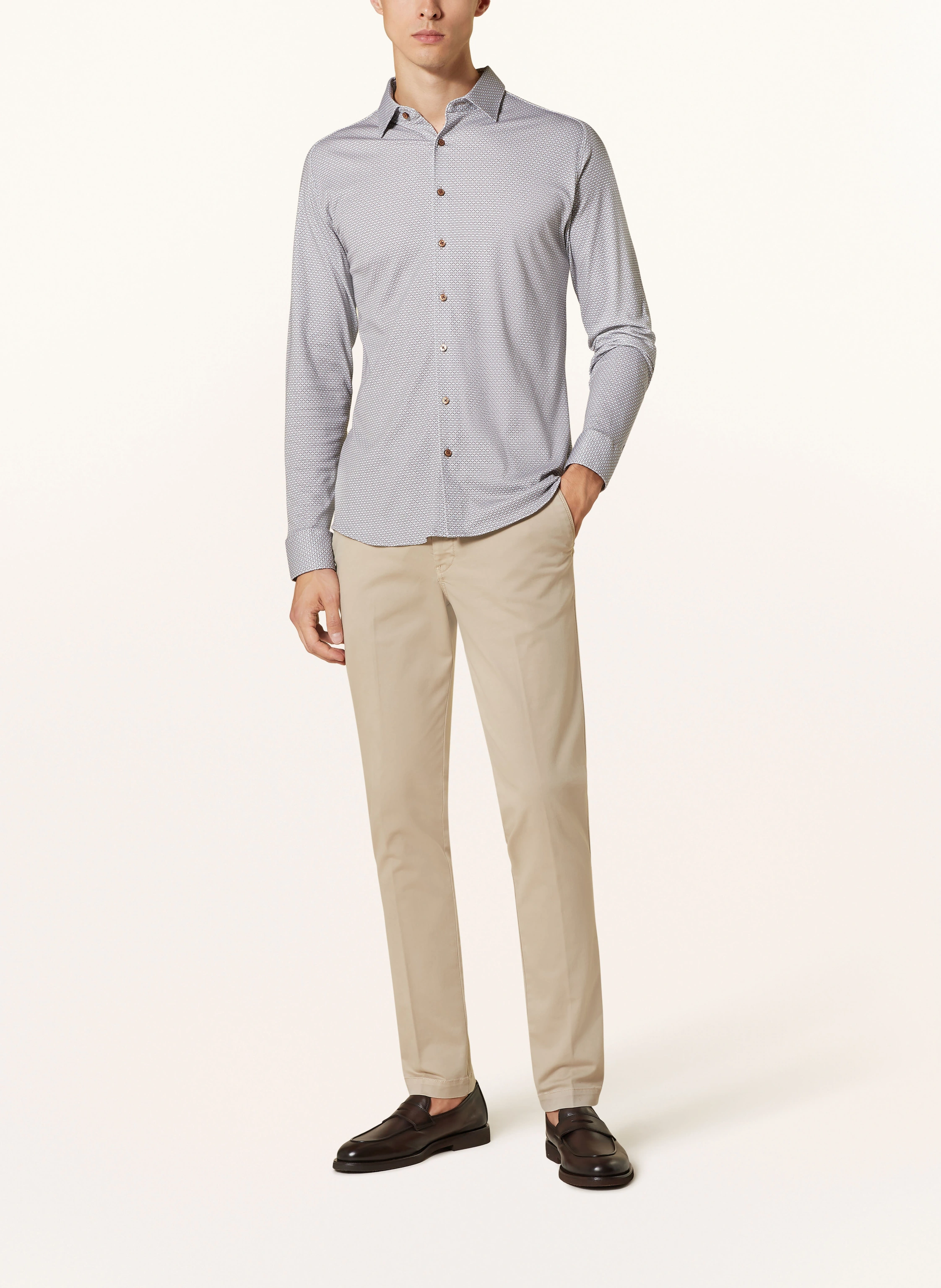 DESOTO Jerseyhemd Slim Fit