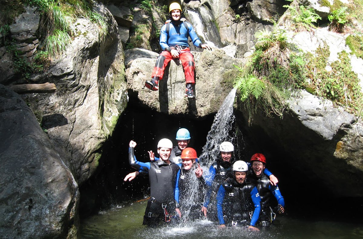 Canyoning für Einsteiger im Ötztal