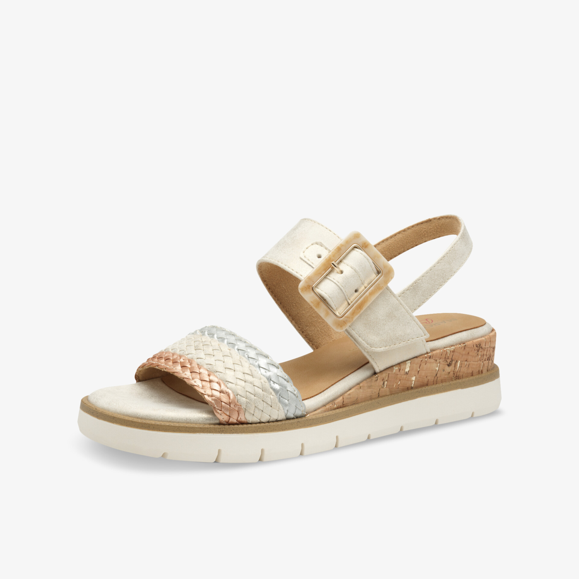 MARCO TOZZI Damen Sandalen gold