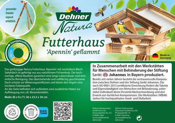 Dehner Natura Premium Futterhaus Apennin,
