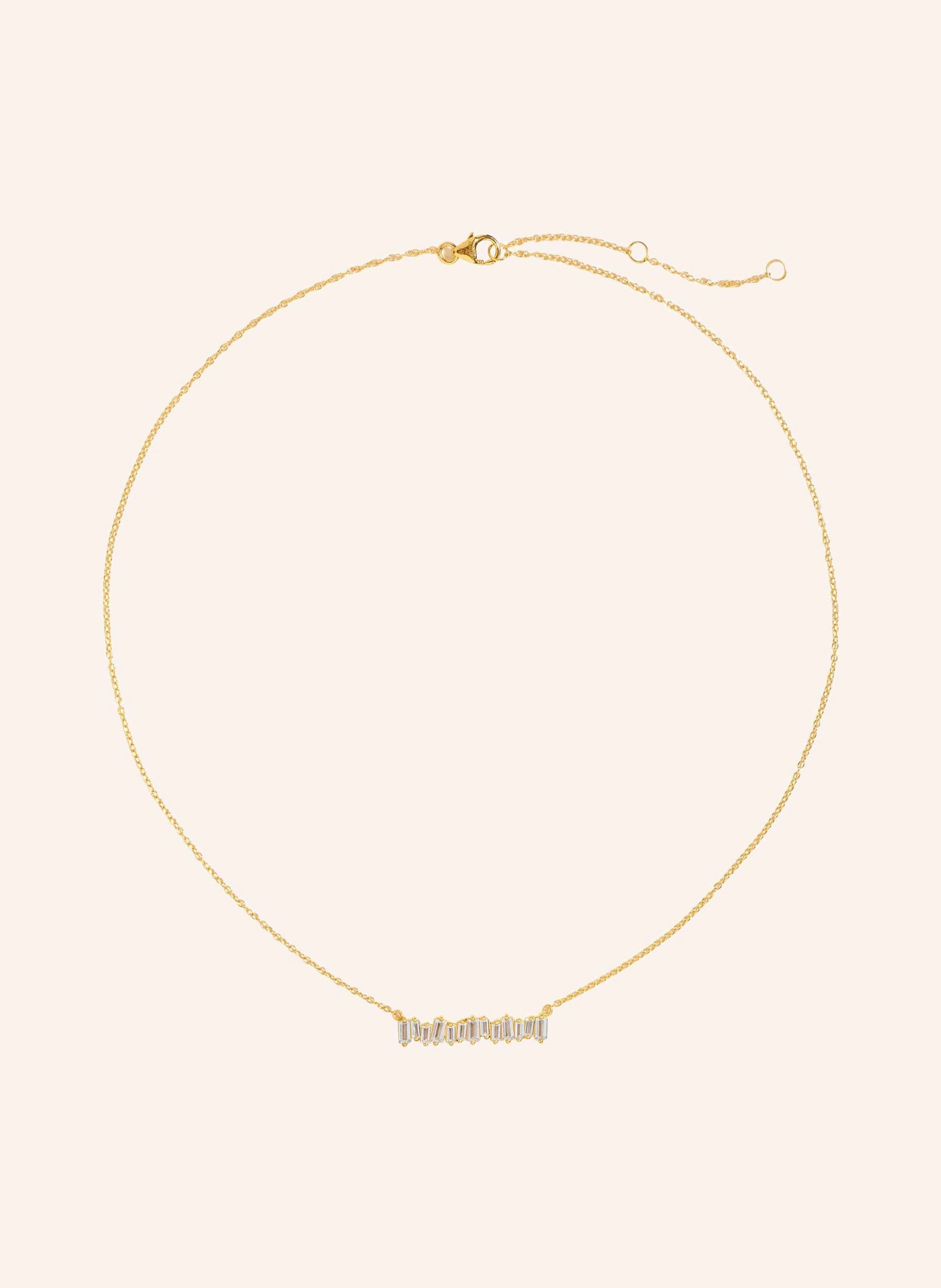 OHH LUILU Halskette RADIANT BAGUETTE by GLAMBOU