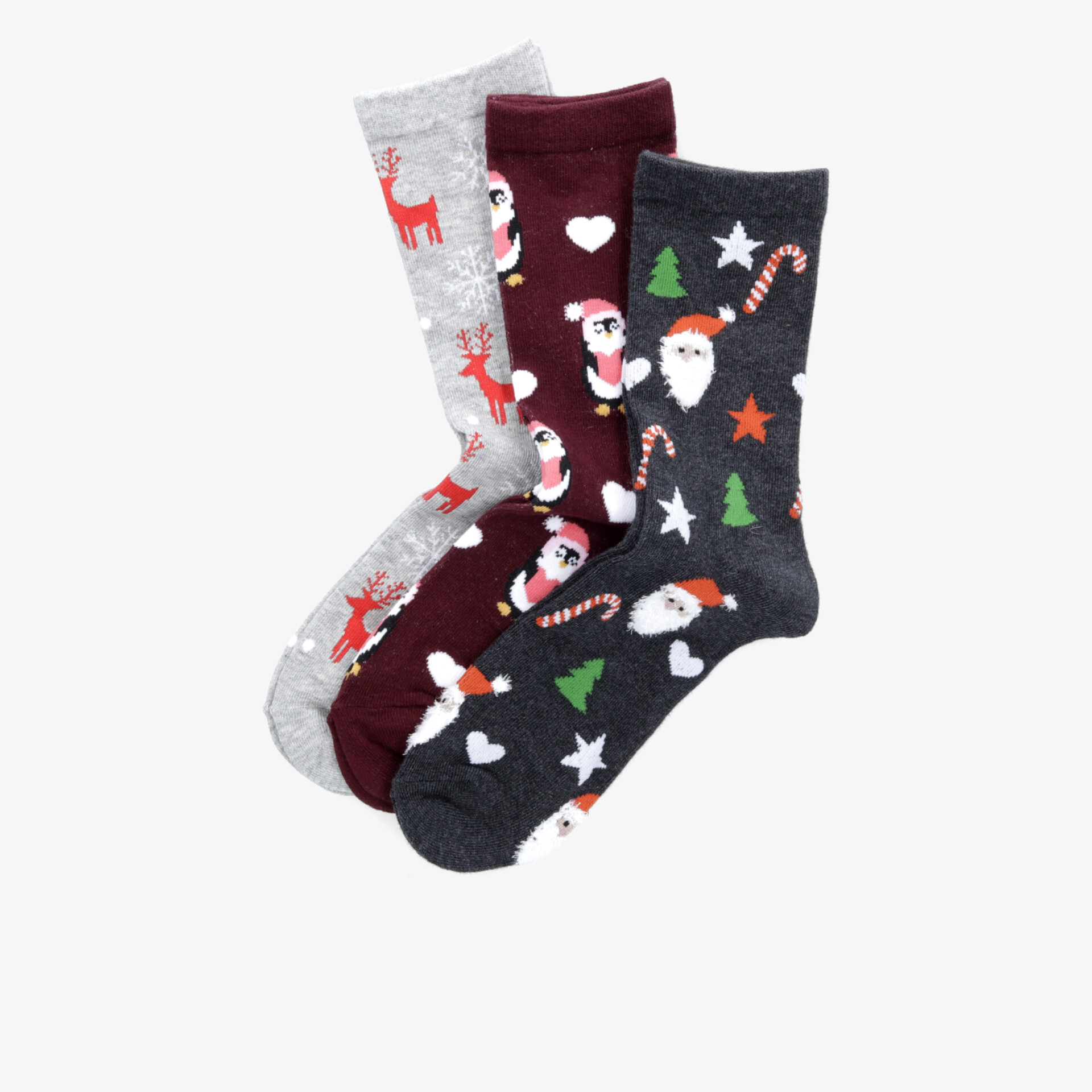 XSRY Damen Kuschelsocken mehrfarbig