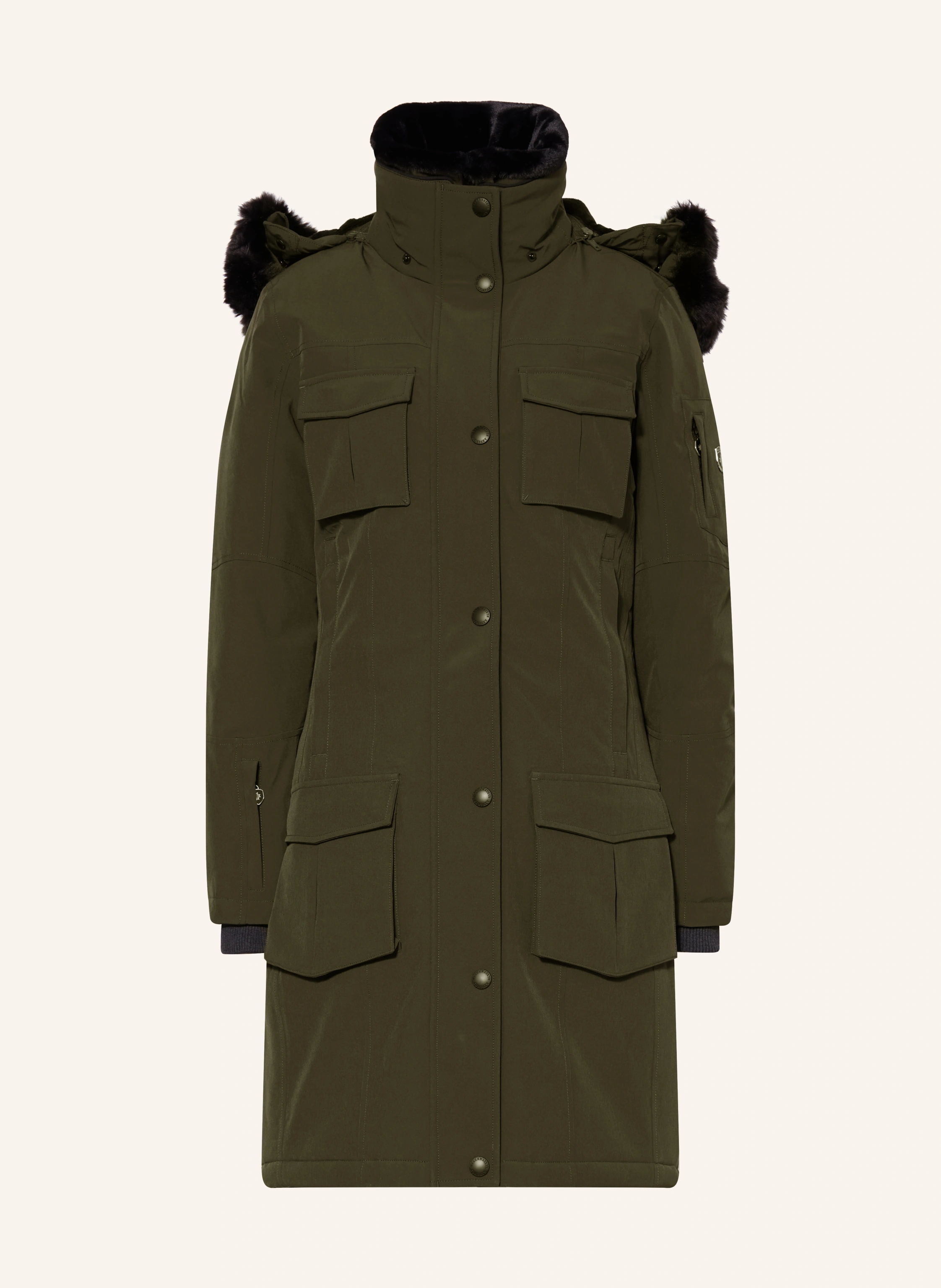 WELLENSTEYN Parka SCHNEEZAUBER mit Kunstfell und DUPONT™ SORONA®-Isolierung