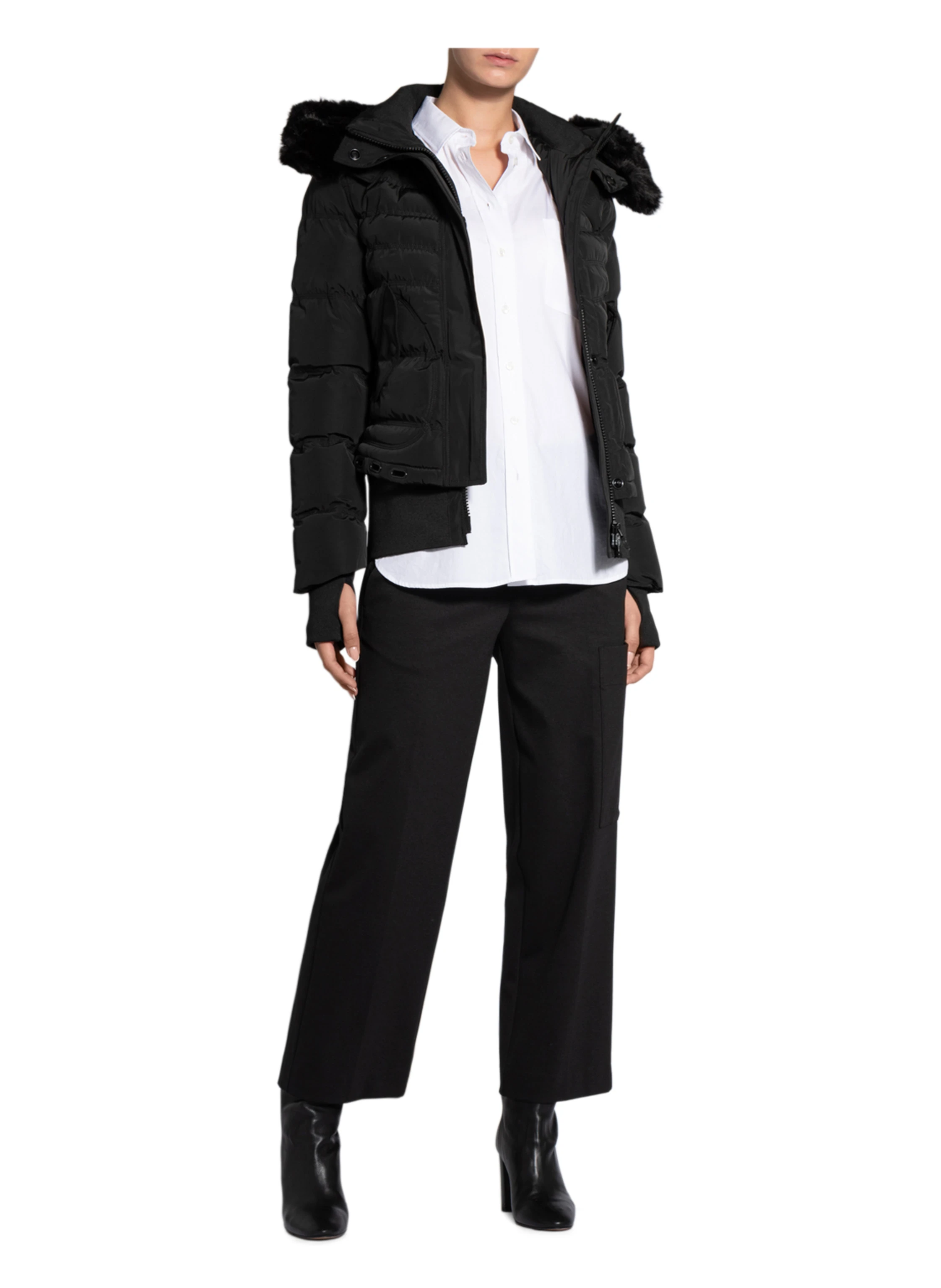 WELLENSTEYN Steppjacke QUEENS mit Kunstfell